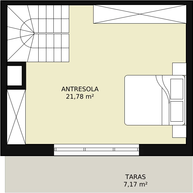 3 pokoje, mieszkanie 89,22 m², piętro 4, oferta nr 3E-4-1, Naramowice Odnova, Poznań, Naramowice, ul. Bielicowa