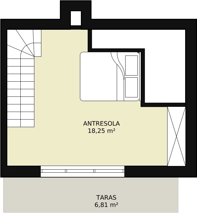3 pokoje, mieszkanie 86,19 m², piętro 4, oferta nr 3F-4-3, Naramowice Odnova, Poznań, Naramowice, ul. Bielicowa