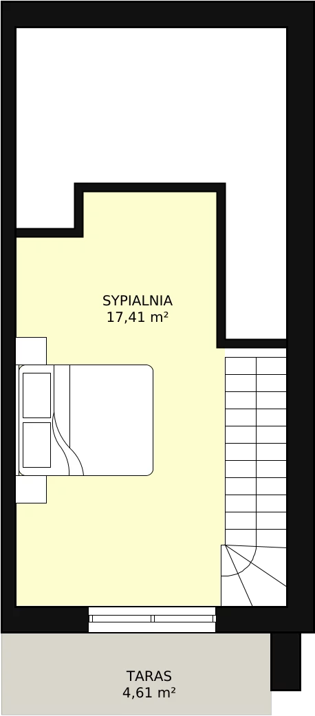 3 pokoje, mieszkanie 79,81 m², piętro 4, oferta nr 4C-4-1, Naramowice Odnova, Poznań, Naramowice, ul. Bielicowa