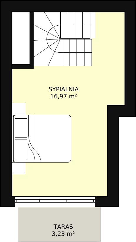 3 pokoje, mieszkanie 73,61 m², piętro 4, oferta nr 4E-4-3, Naramowice Odnova, Poznań, Naramowice, ul. Bielicowa