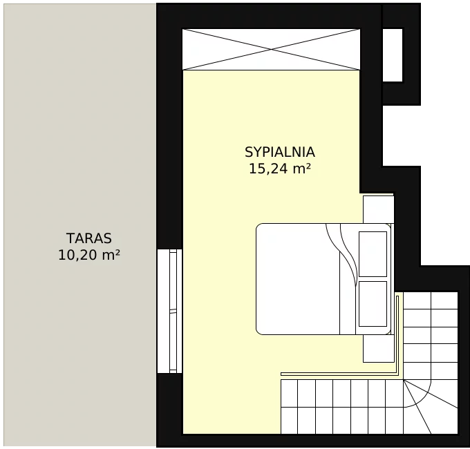 3 pokoje, mieszkanie 82,40 m², piętro 4, oferta nr 6A-4-1, Naramowice Odnova II, Poznań, Naramowice, ul. Bielicowa