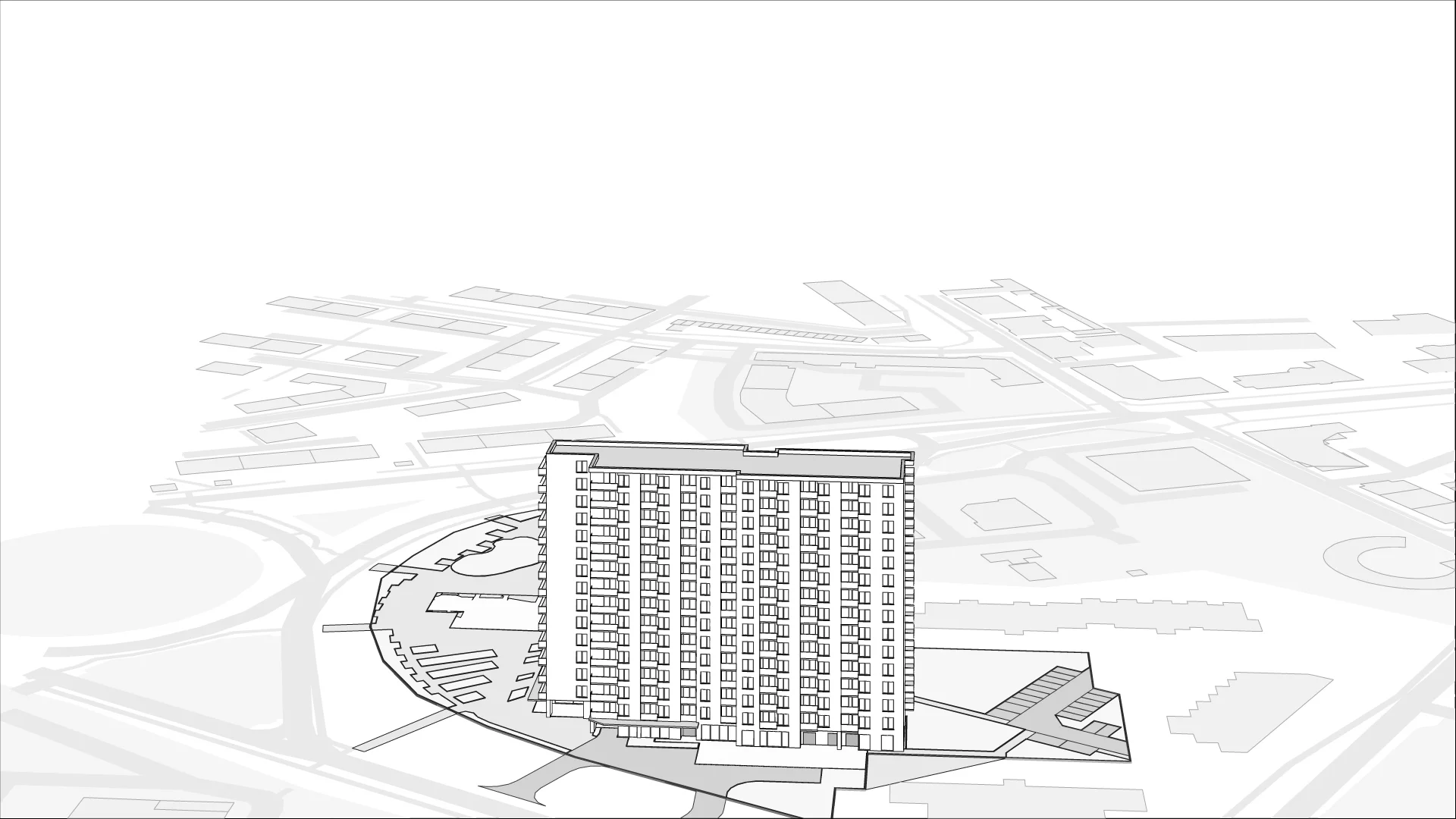 Wirtualna makieta 3D mieszkania 39.97 m², b.1.1.02