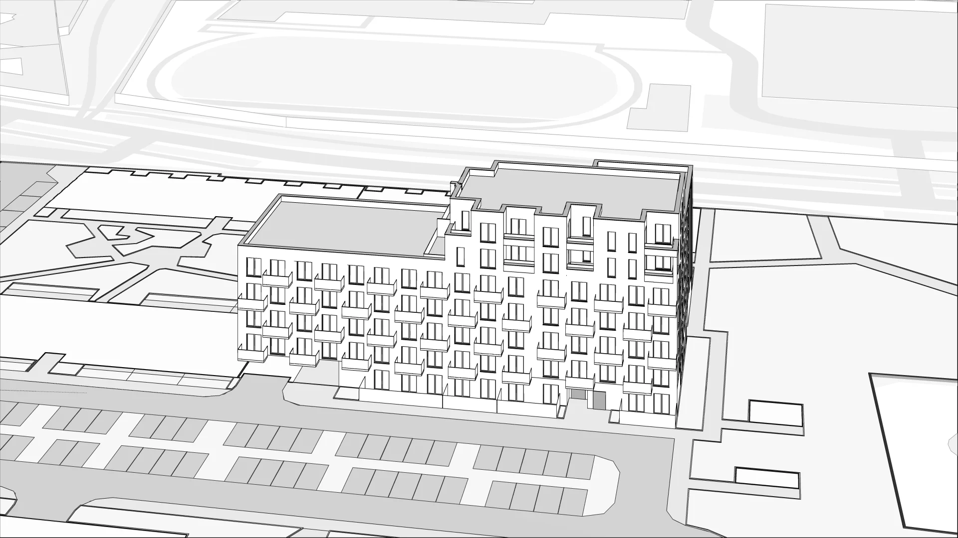 Wirtualna makieta 3D mieszkania 61.79 m², A3-4-124