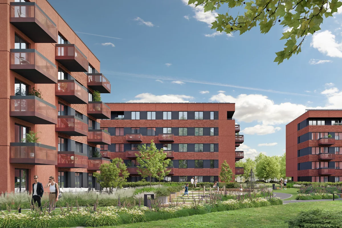 Nowe Mieszkanie, 66,72 m², 3 pokoje, 1 piętro, oferta nr II-B1.A.M12