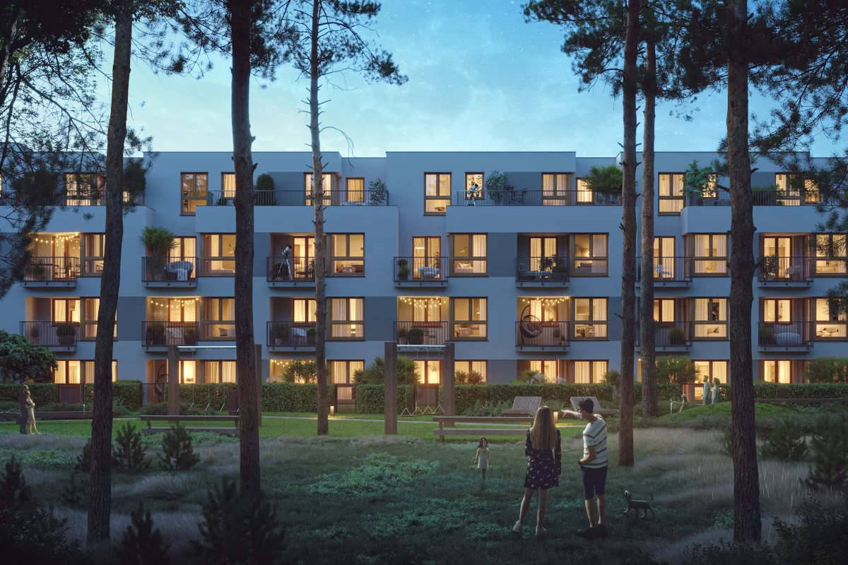 Apartamenty My Forest - lokale użytkowe Warszawa Białołęka ul. Modlińska 342