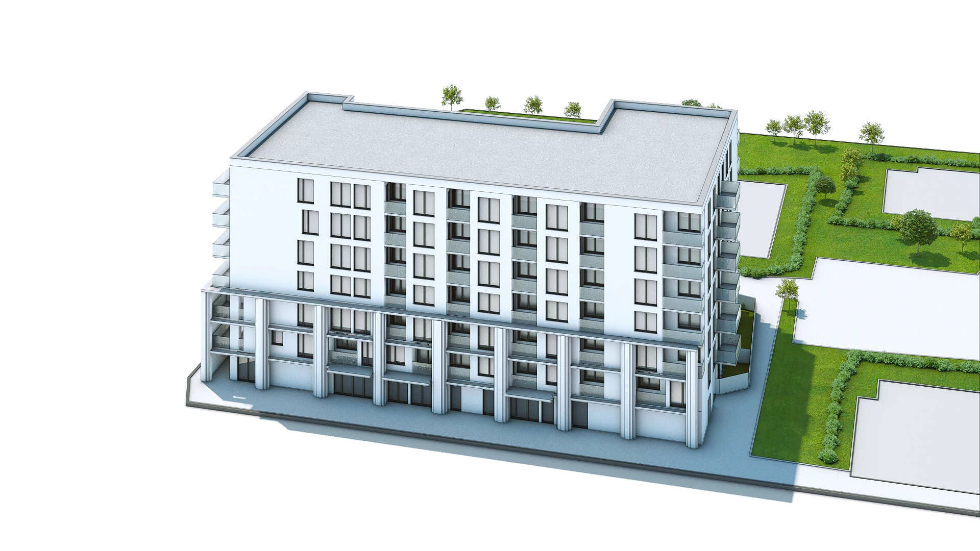 Wirtualna makieta 3D mieszkania 66.01 m², A1.2/076