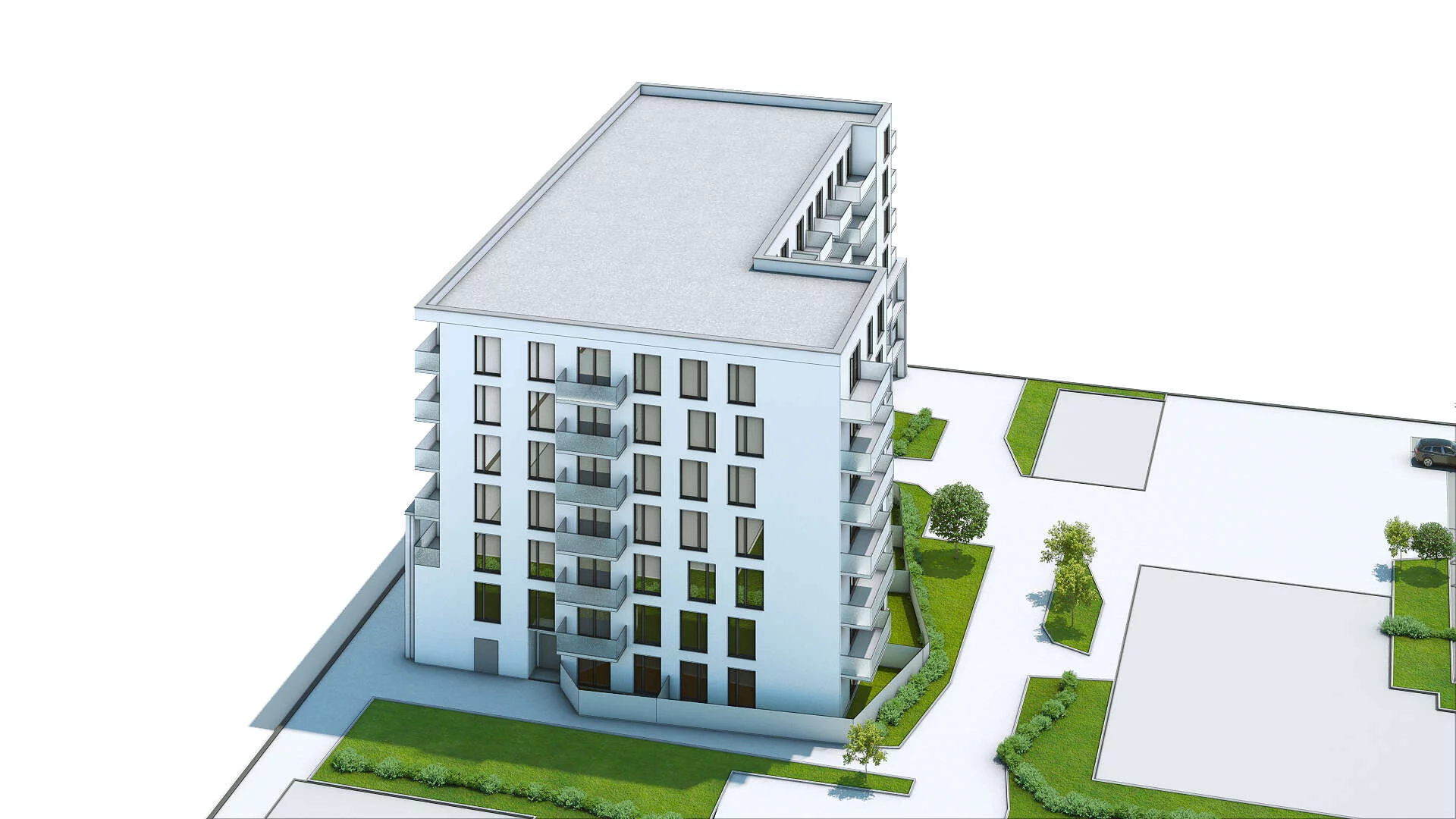 Wirtualna makieta 3D mieszkania 46.73 m², A1.2/049
