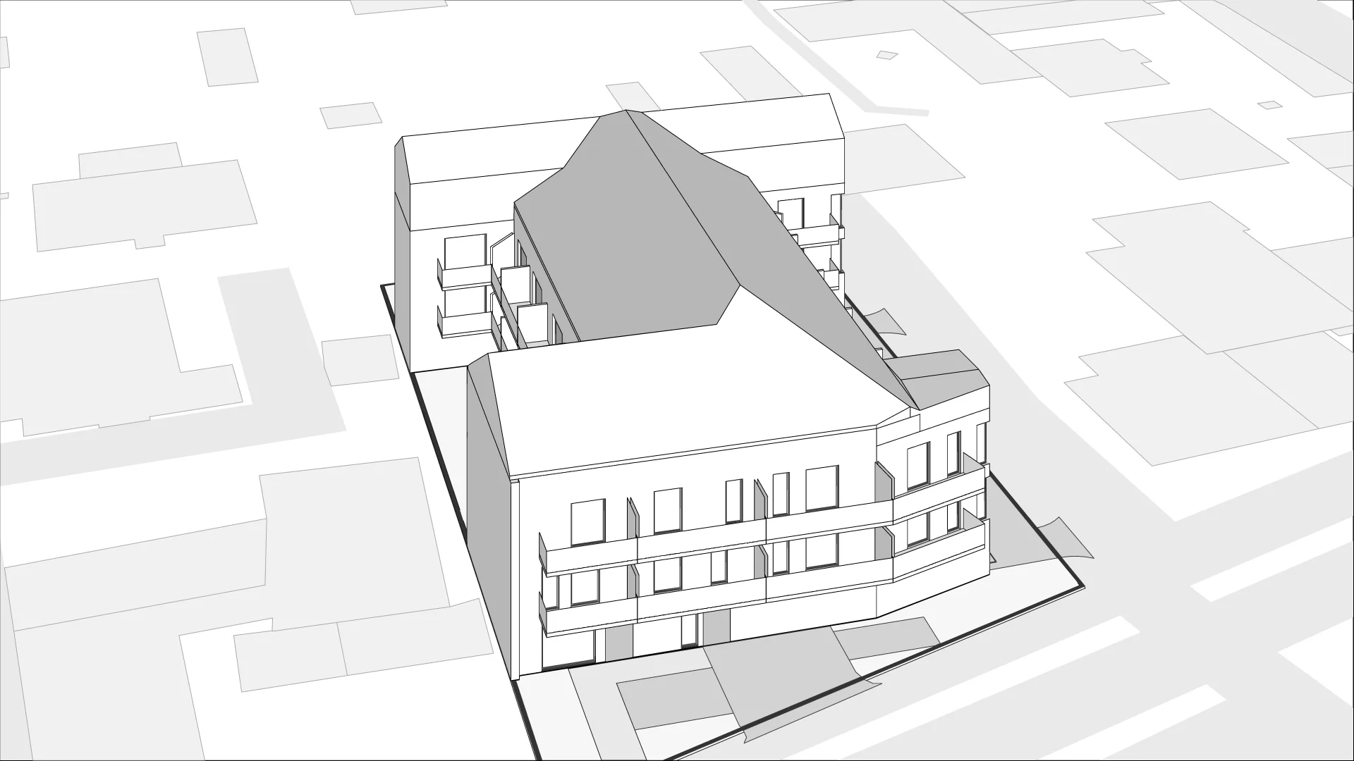 Wirtualna makieta 3D apartamentu inwestycyjnego 57.3 m², 20