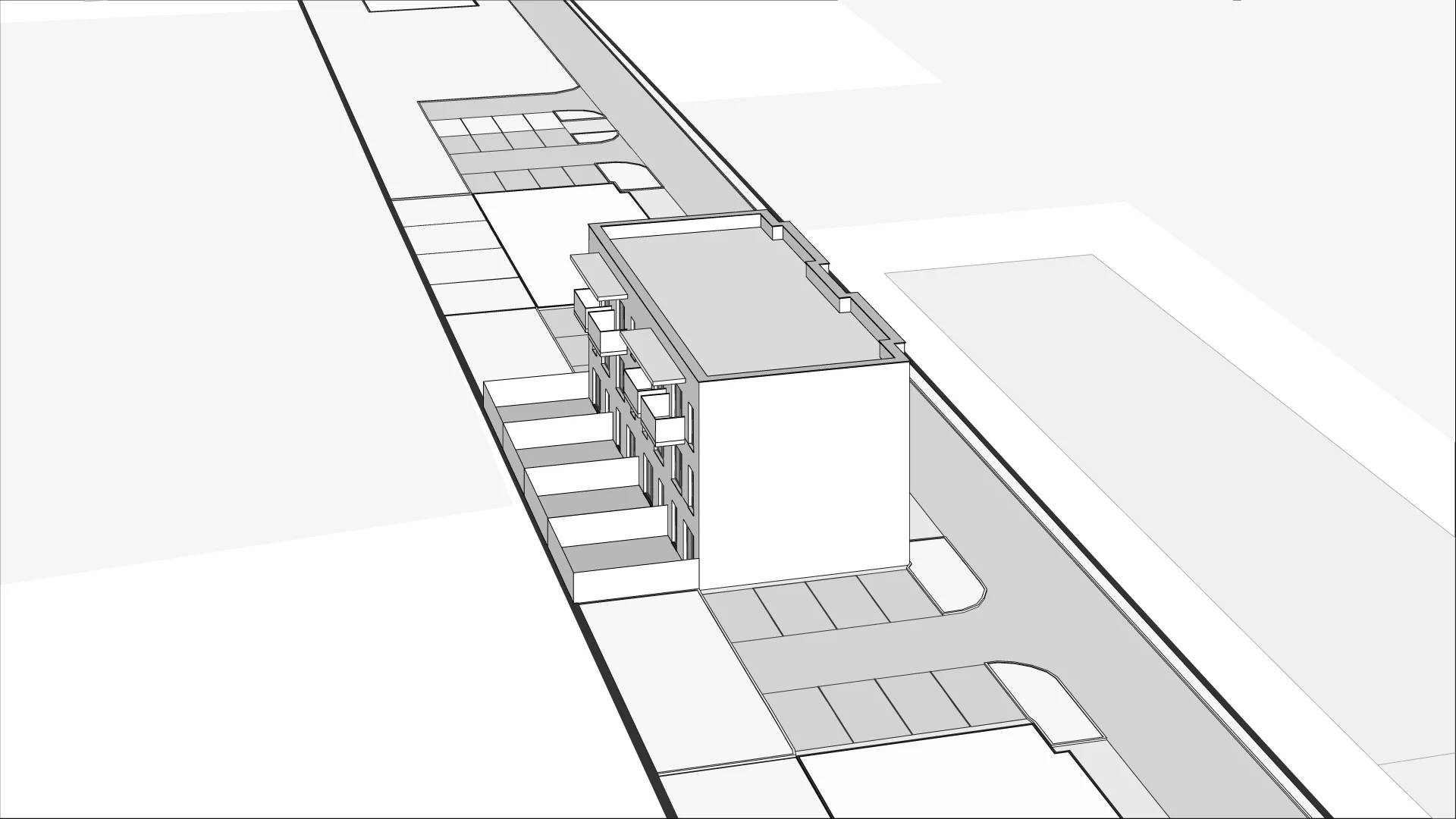 Wirtualna makieta 3D mieszkania 49.41 m², 6B