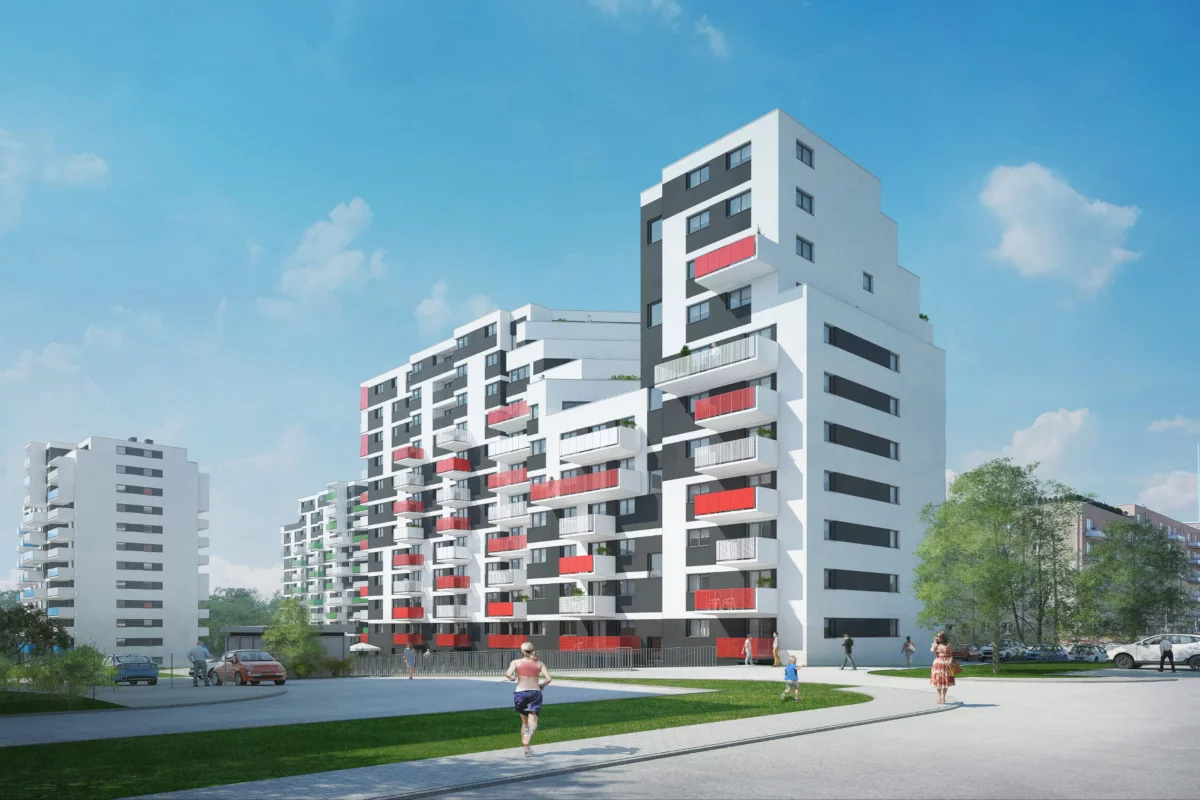 Apartamenty Osiedle Dobra Forma - etap III Kraków Podgórze Duchackie ul. Bochenka