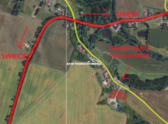 Działka 1 067,00 m², oferta nr , 287, Gogolewo