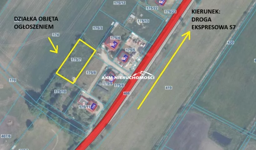 Działka 1 095,00 m², oferta nr , 270, Stary Dzierzgoń