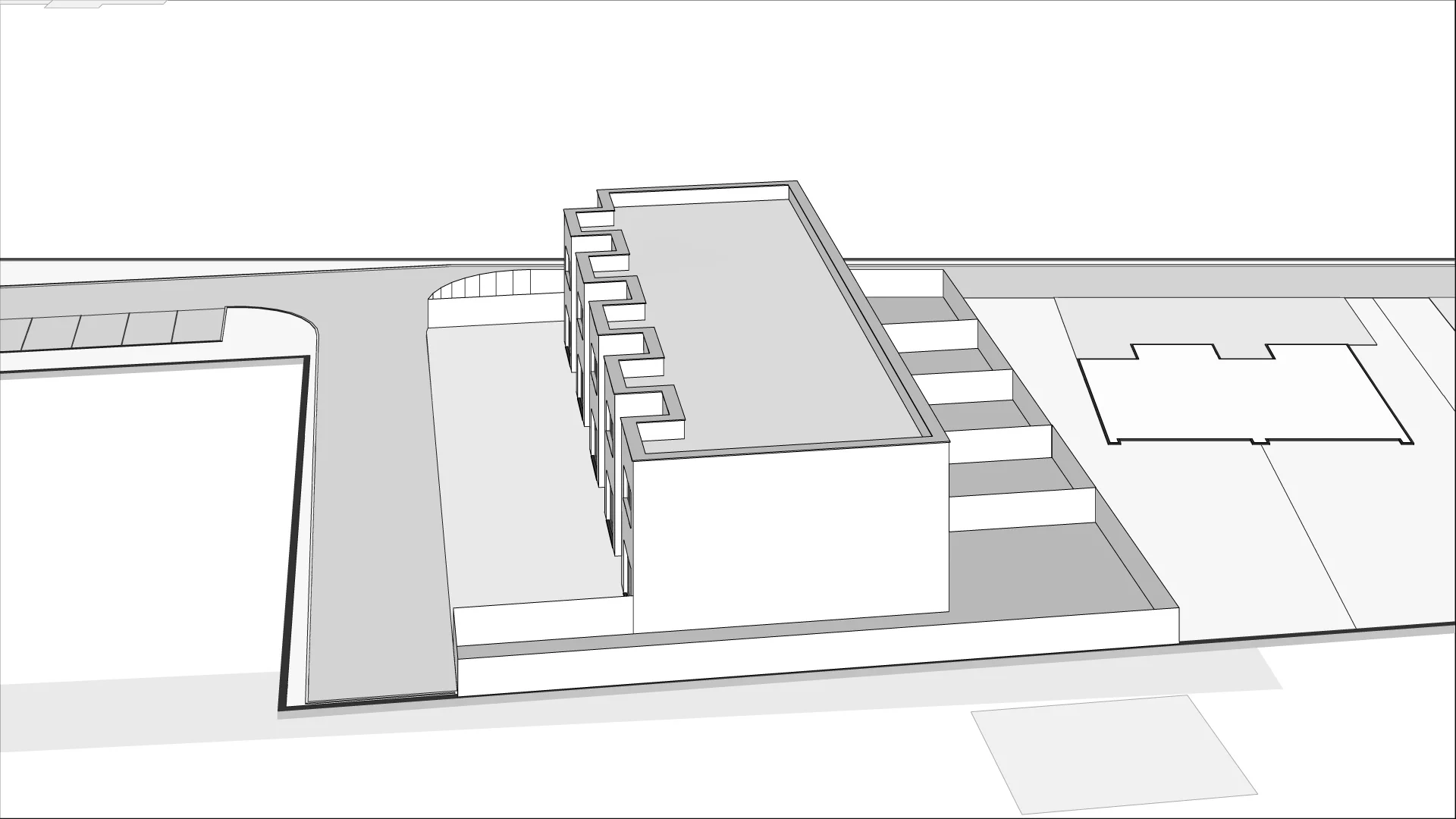 Wirtualna makieta 3D domu 122.66 m², N