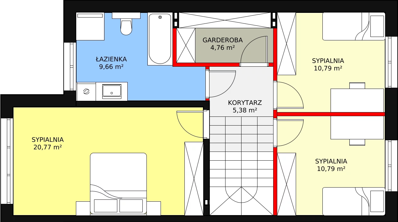 Dom 122,66 m², oferta nr L, Osiedle Stylove, Zawada, ul. Luboszycka