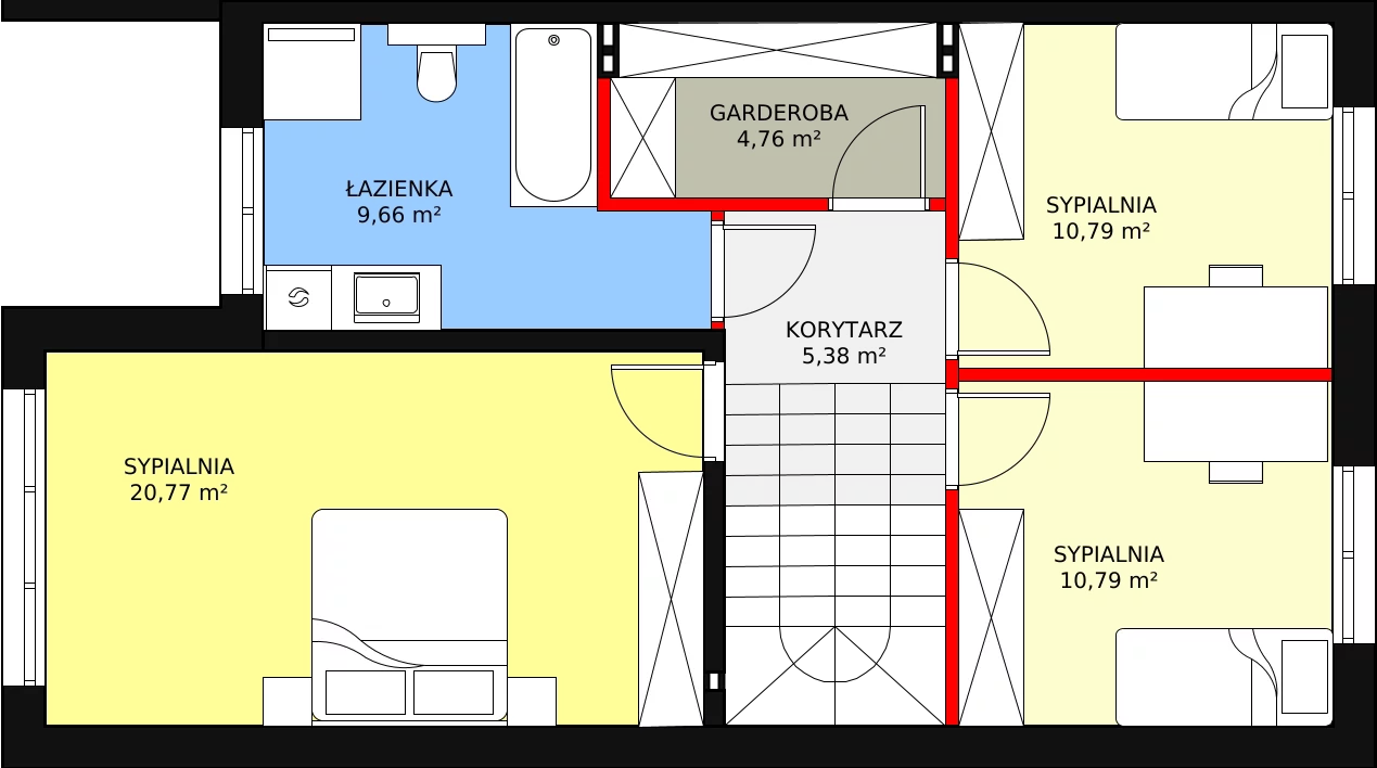 Dom 122,66 m², oferta nr P, Osiedle Stylove, Zawada, ul. Luboszycka