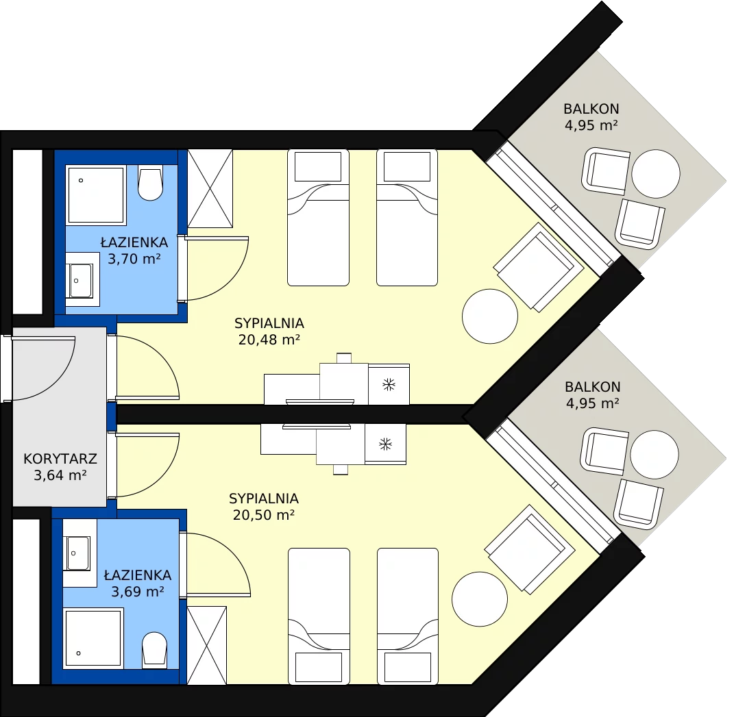 Zalety apartamentu inwestycyjnego 52.01 m², 617