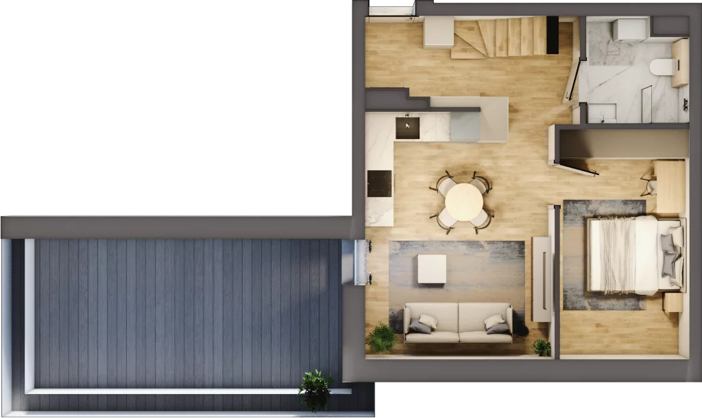 2 pokoje, mieszkanie 58,70 m², piętro 3, oferta nr 234_10, Kamieńskiego 232, Wrocław, Polanowice-Poświętne-Ligota, Poświętne, ul. Kamieńskiego 232