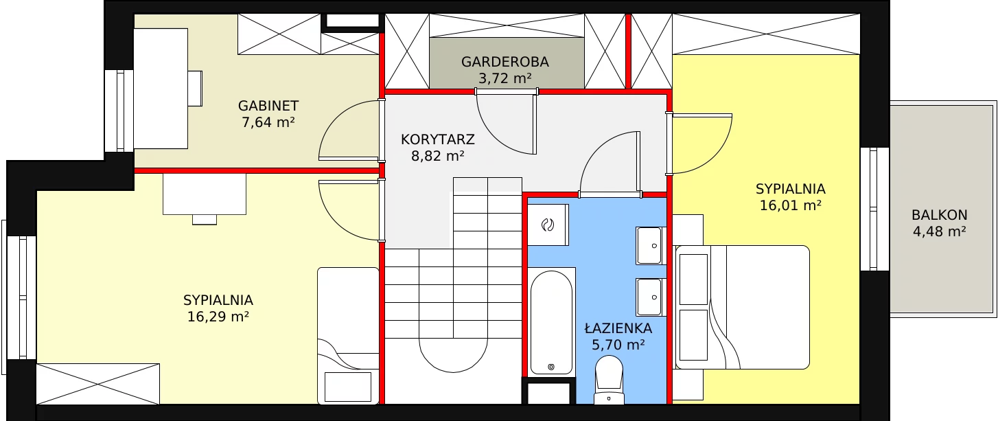 Dom 116,37 m², oferta nr 2/1, Osiedle Południowa, Stojadła, ul. Południowa