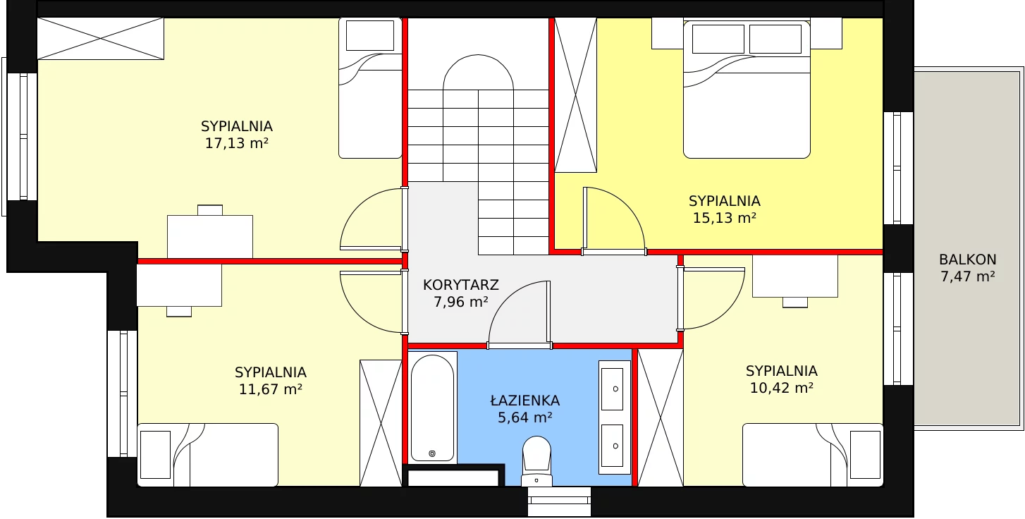 Dom 135,77 m², oferta nr 3/2, Osiedle Południowa, Stojadła, ul. Południowa