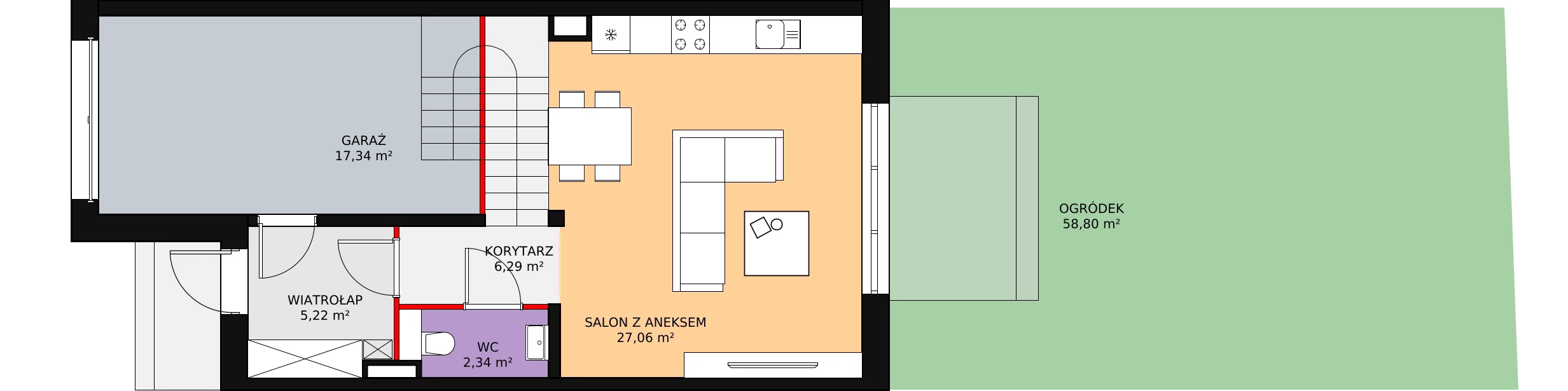 Dom 116,37 m², oferta nr 4/2, Osiedle Południowa, Stojadła, ul. Południowa