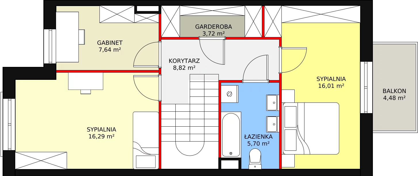 Dom 116,37 m², oferta nr 5/1, Osiedle Południowa, Stojadła, ul. Południowa