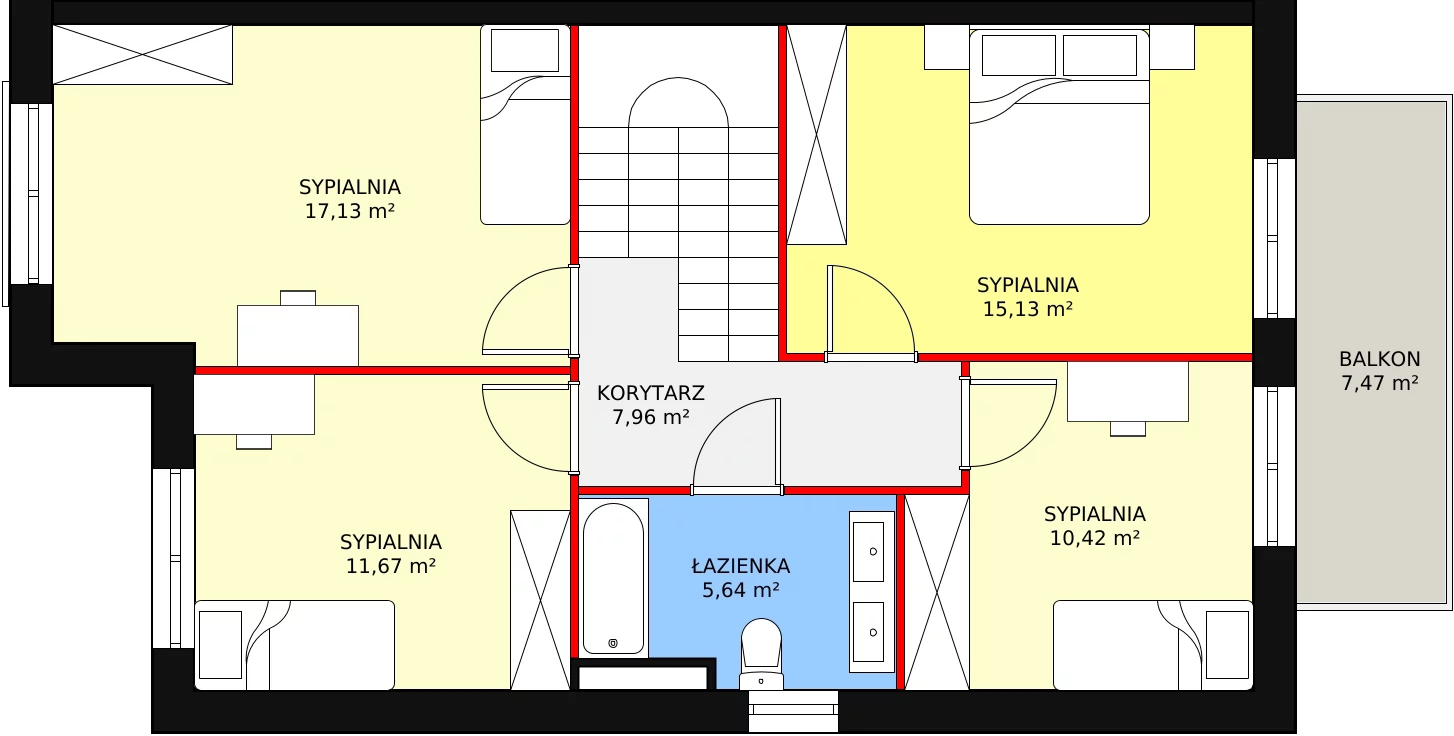 Dom 135,77 m², oferta nr 6/2, Osiedle Południowa, Stojadła, ul. Południowa