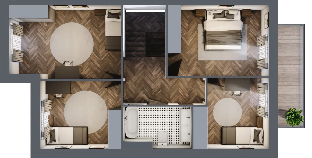 Dom 136,00 m², oferta nr 18/2, Osiedle Południowa etap II, Stojadła, ul. Południowa