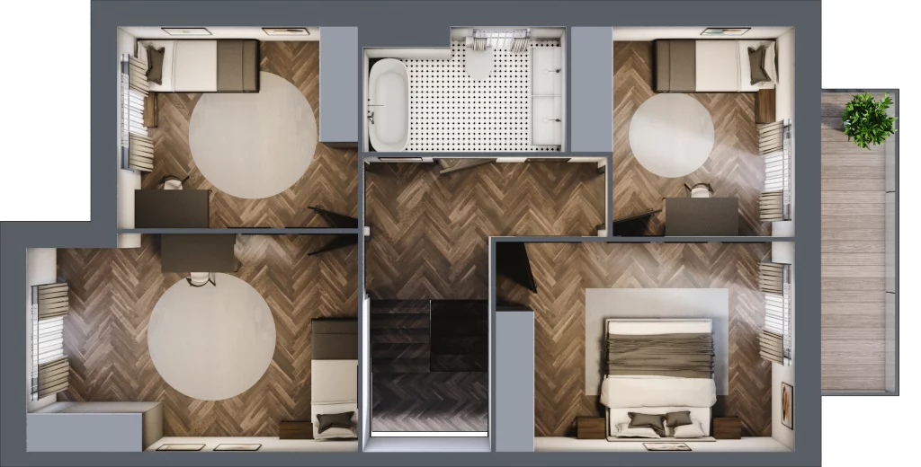 Dom 136,00 m², oferta nr 16/1, Osiedle Południowa etap II, Stojadła, ul. Południowa