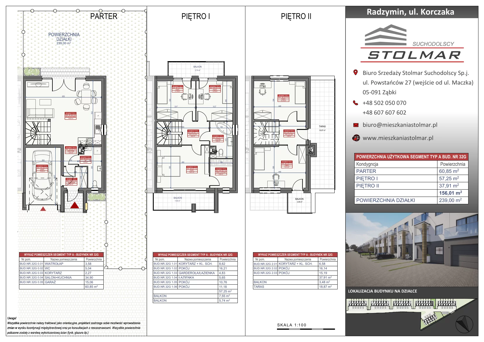 Dom 156,01 m², oferta nr 32G, Korczaka 32, Radzymin, ul. Korczaka 32