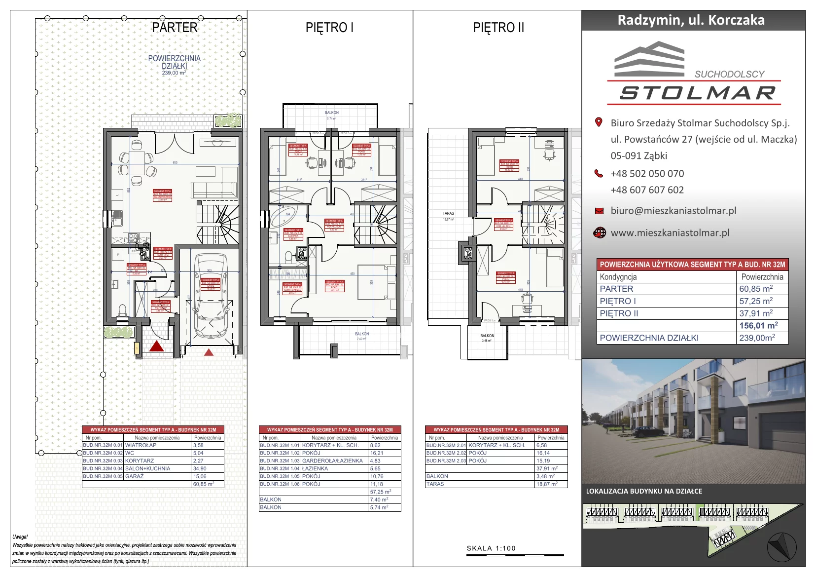 Dom 156,01 m², oferta nr 32M, Korczaka 32, Radzymin, ul. Korczaka 32