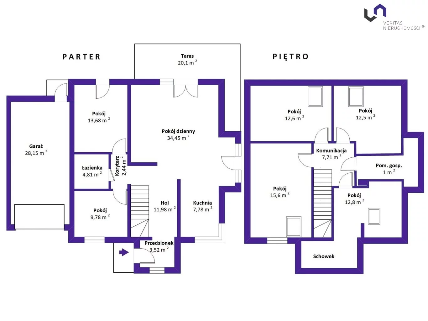 Dom i rezydencja 166,27 m², oferta nr , VTS-DS-7097, Wyry, Motyla