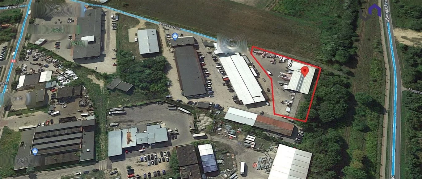 Działka 3 458,00 m², oferta nr , VTS-GS-6334, Siedlce, Magazynowa