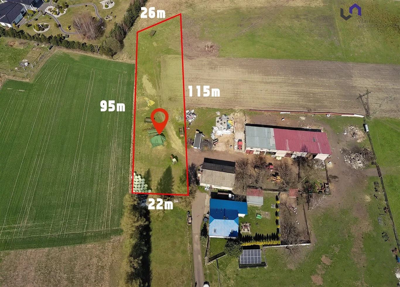 Działka 3 750,00 m², oferta nr , VTS-GS-7073, Wyry