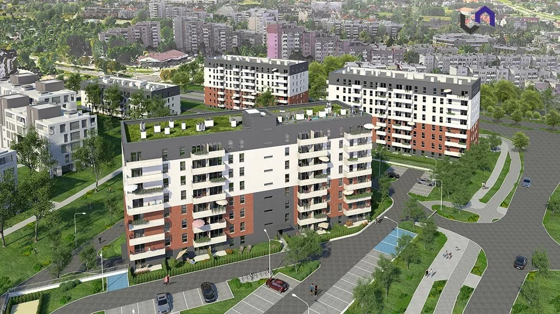 2 pokoje, mieszkanie 43,47 m², piętro 6, oferta nr , VTS-MS-6020, Tychy, Żwaków, Aleja Bielska