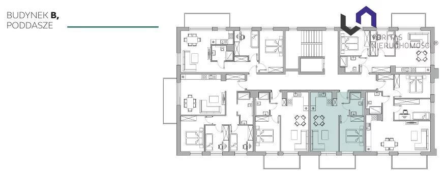 2 pokoje, mieszkanie 40,89 m², piętro 2, oferta nr , VTS-MS-7175, Bielsko-Biała