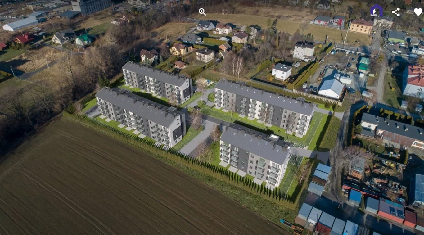 Mieszkanie dwupokojowe 67,07 m², Jaworze, Sprzedaż