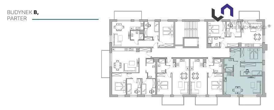 3 pokoje, apartament 61,84 m², parter, oferta nr , VTS-MS-7167, Bielsko-Biała