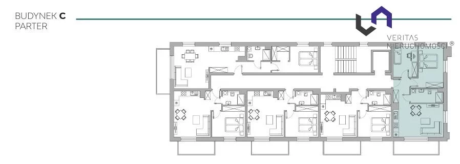 3 pokoje, apartament 55,02 m², parter, oferta nr , VTS-MS-7178, Bielsko-Biała