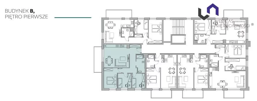 4 pokoje, mieszkanie 70,14 m², piętro 1, oferta nr , VTS-MS-7172, Bielsko-Biała