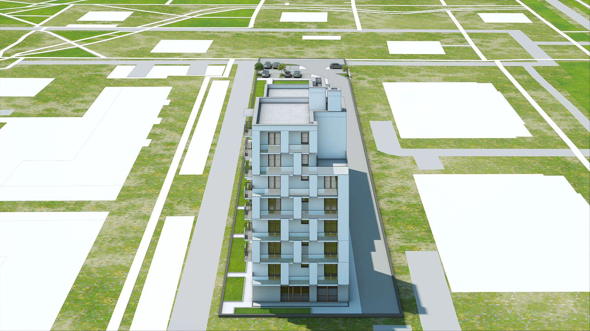 Wirtualna makieta 3D mieszkania 39.53 m², A/36