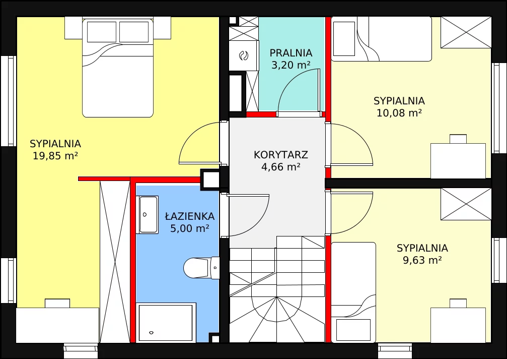 Dom 138,39 m², oferta nr 23, Piano House Kraków, Brzegi, Kokotów