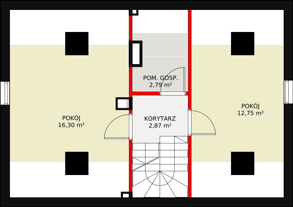 Dom 138,39 m², oferta nr 23, Piano House Kraków, Brzegi, Kokotów