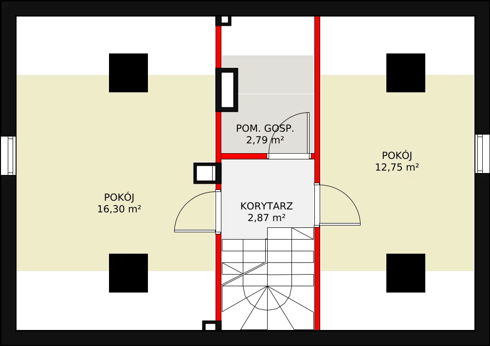 Dom 137,21 m², oferta nr 24, Piano House Kraków, Brzegi, Kokotów