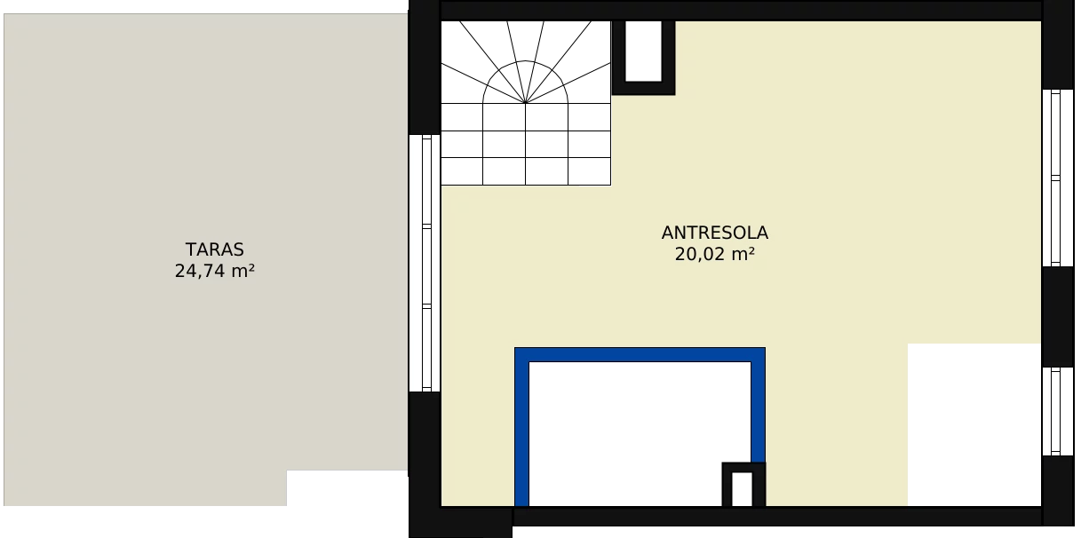 3 pokoje, mieszkanie 78,54 m², piętro 3, oferta nr 73, Strumykowa, Warszawa, Białołęka, Nowodwory, ul. Strumykowa