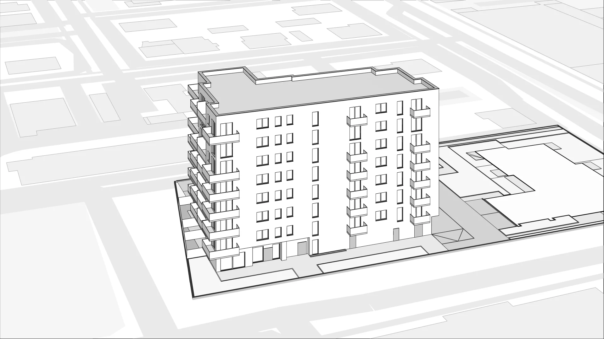 Wirtualna makieta 3D mieszkania 30.99 m², B67