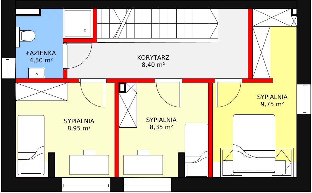 Dom 93,50 m², oferta nr ApAW12P, Zielony Winów, Opole, Winów, ul. ks. Alojzego Ligudy