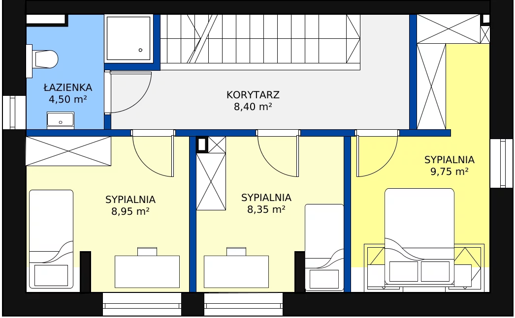 Dom 91,50 m², oferta nr ZWA08P, Zielony Winów, Opole, Winów, ul. ks. Alojzego Ligudy