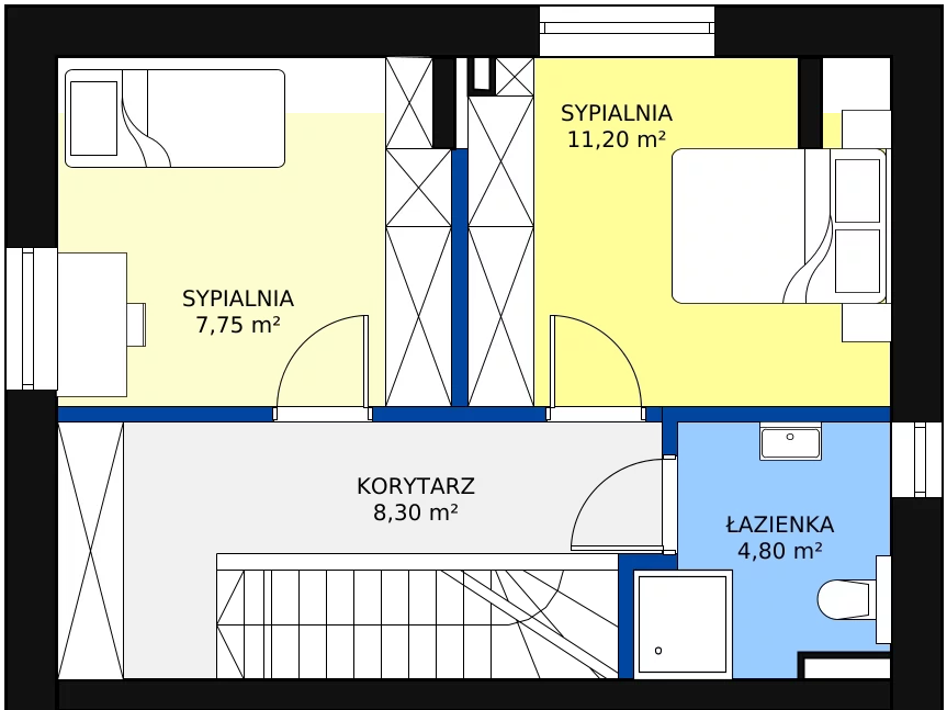 Dom 73,50 m², oferta nr ZWB02P, Zielony Winów, Opole, Winów, ul. ks. Alojzego Ligudy