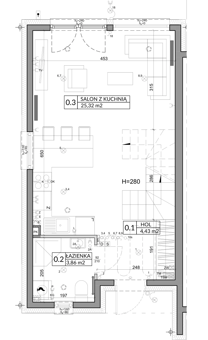 Dom 72,53 m², oferta nr 1, Slow Wilanów, Warszawa, Wilanów, ul. Gratyny