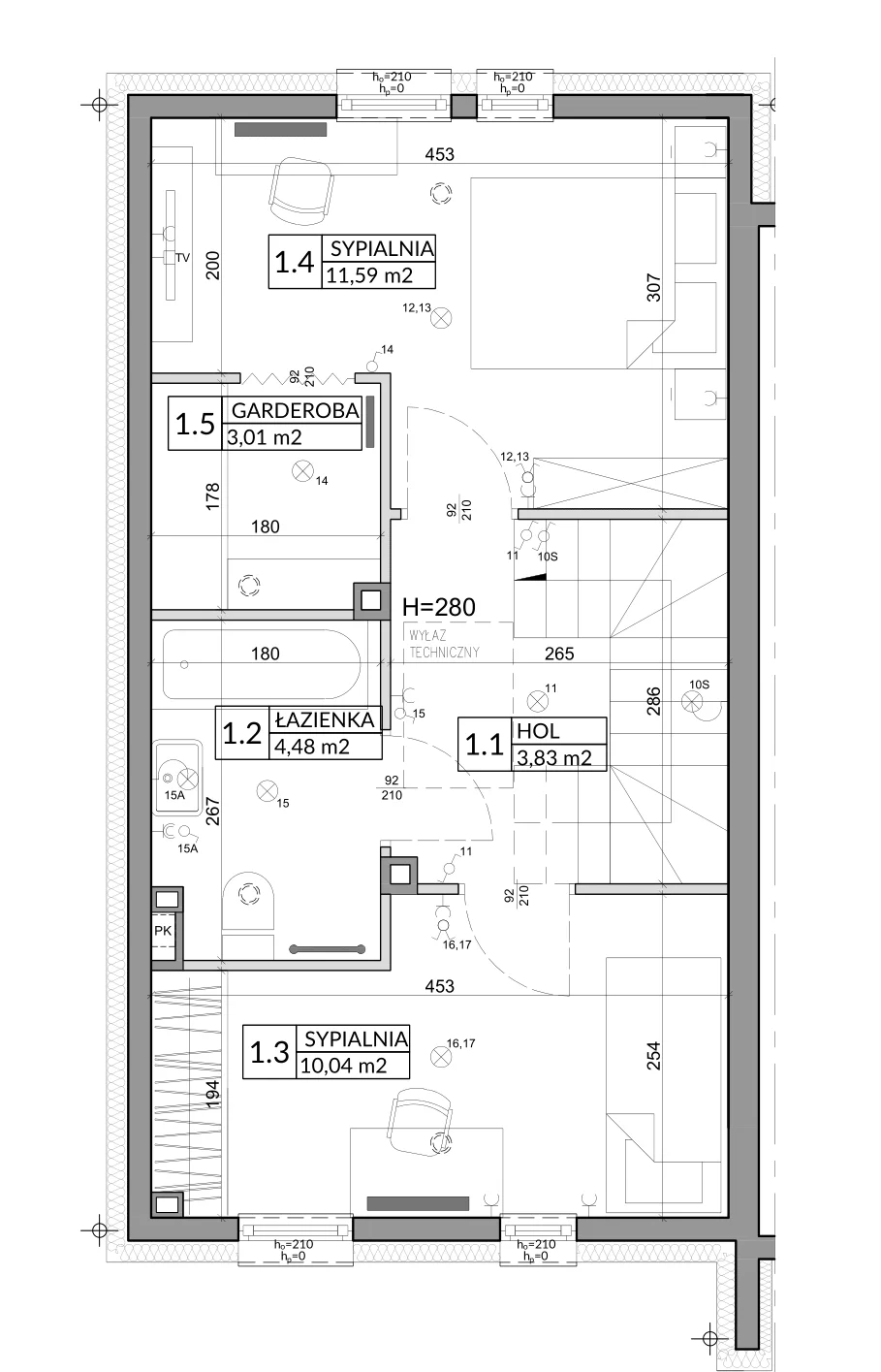 Dom 72,53 m², oferta nr 1, Slow Wilanów, Warszawa, Wilanów, ul. Gratyny